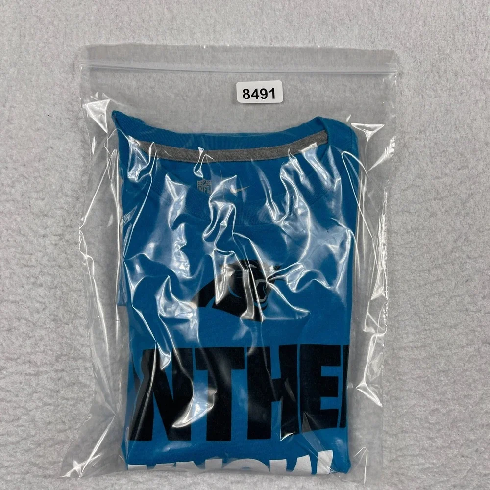 Carolina Panthers Shirt Mens Medium Nike‎ NFL Team Football Tee Tailgate Travel